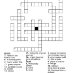 Christmas Fun Crossword   Wordmint Pertaining To Christmas Fun Crossword Puzzle Answers