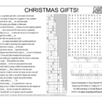 Christmas Gifts Trivia Quiz In Christmas Gifts Crossword Puzzle Answers
