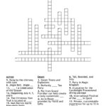 Christmas In July Crossword   Wordmint Throughout Christmas In July Crossword