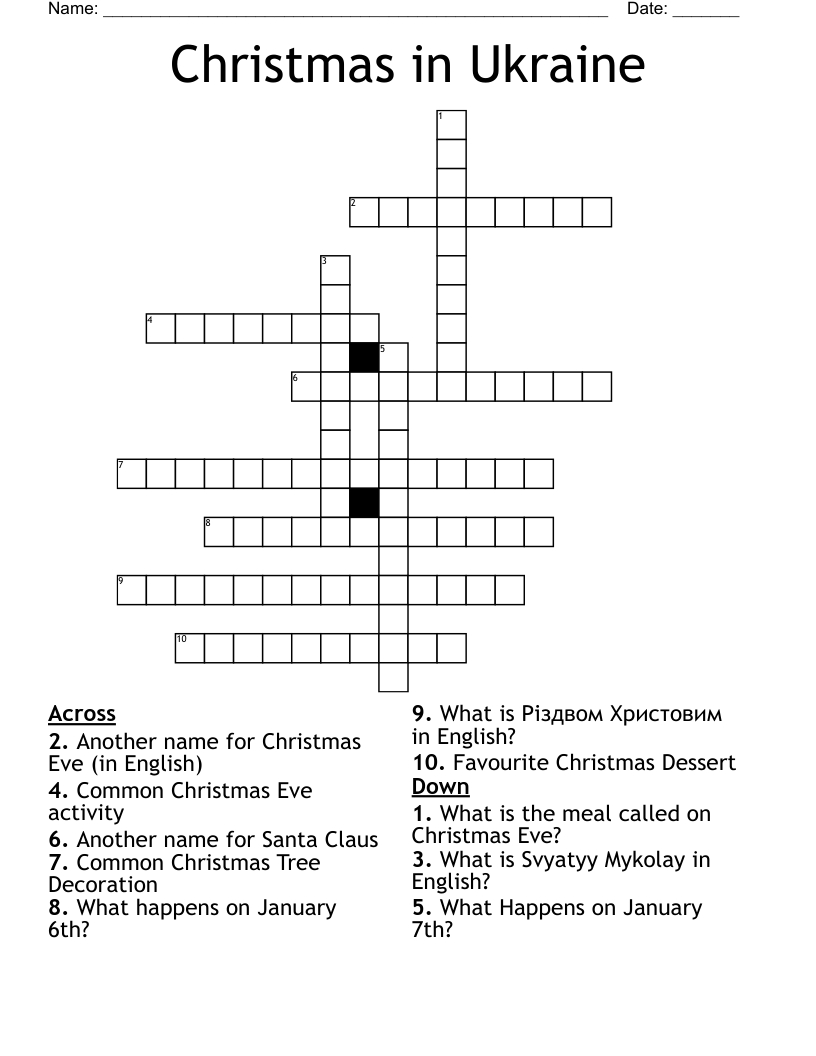 christmas in ukraine crossword wordmint intended for popular christmas time dessert crossword clue Christmas In Ukraine Crossword - Wordmint intended for Popular Christmas Time Dessert Crossword Clue