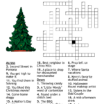 Christmas Movies Crossword Puzzle   Wordmint Intended For Christmas Movie Crossword Puzzle