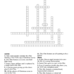 Christmas Movies Crossword Puzzle   Wordmint Within Feature Of Christmas Crossword