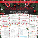 Christmas Scavenger Hunt Adult Kids   Etsy With Christmas Themed Pub Crawl Crossword Clue
