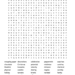 Christmas Science Word Search   Wordmint Intended For Christmas Science Crossword Answer Key