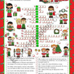 Christmas Set (3)   Crossword Puzzle   Esl Worksheetmena22 Regarding Listen To Christmas Carols Crossword