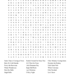Christmas Songs Word Search   Wordmint In Popular Christmas Song Crossword Clue