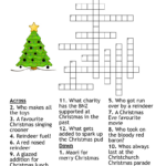 Christmas Spelling Words Crossword   Wordmint Intended For Christmas Shrub Crossword Clue