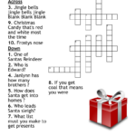Christmas Theme Crossword   Wordmint Pertaining To Blank For Christmas Crossword Clue