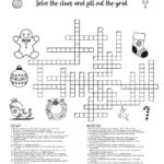 Christmas Themed Crossword Puzzles • Beeloo Printable Crafts And Regarding Christmas Crossword Middle School