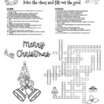 Christmas Themed Crossword Puzzles • Beeloo Printable Crafts And Regarding Christmas Season Activity Crossword