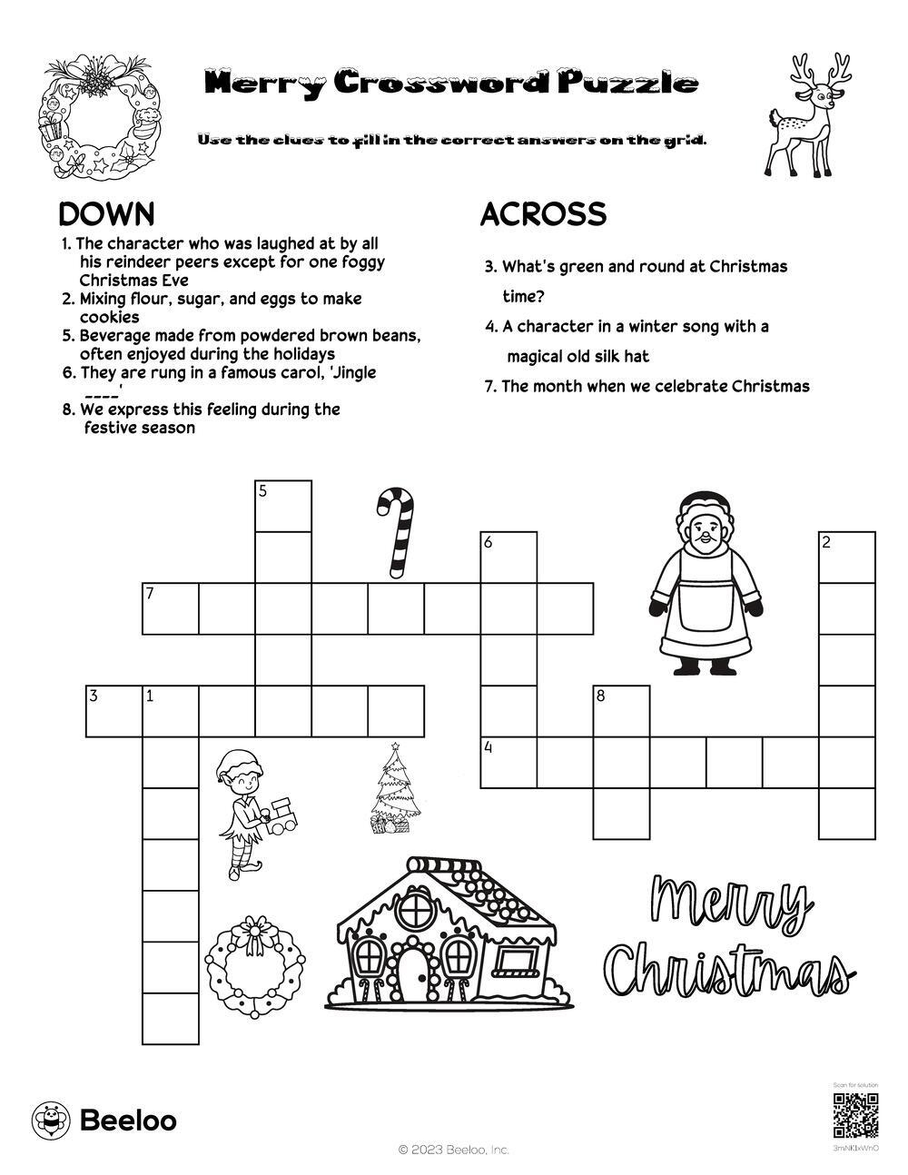 christmas themed crossword puzzles beeloo printable crafts and with regard to christmas time crossword puzzle Christmas-Themed Crossword Puzzles • Beeloo Printable Crafts And with regard to Christmas Time Crossword Puzzle