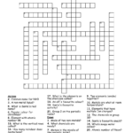Christmas Themed Science Crossword   Wordmint Within Christmas Science Crossword Answer Key