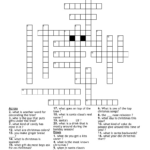 Christmas Time Crossword   Wordmint Throughout Christmas Gifts Crossword Puzzle Answers