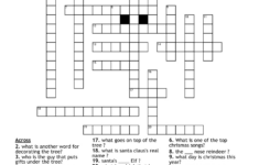 Christmas Time Crossword – Wordmint throughout Christmas Gifts Crossword Puzzle Answers