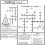 Christmas   Top Teacher With Regard To White Christmas Star Crossword