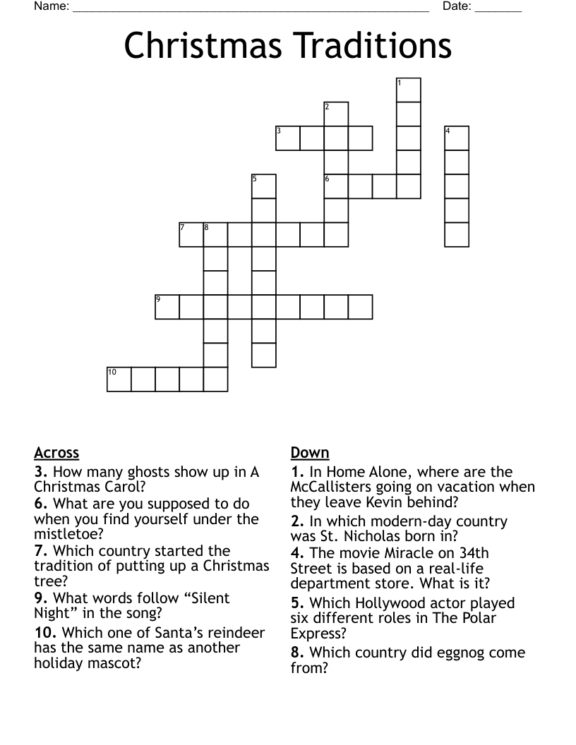 christmas traditions crossword wordmint regarding christmas tradition crossword clue Christmas Traditions Crossword - Wordmint regarding Christmas Tradition Crossword Clue