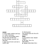 Christmas Trivia Crossword   Wordmint Inside The Holiday Zone Christmas Crossword