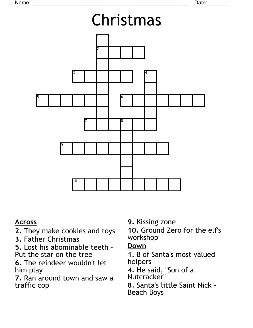 christmas trivia crossword wordmint inside the holiday zone christmas crossword Christmas Trivia Crossword - Wordmint inside The Holiday Zone Christmas Crossword