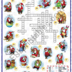 Christmas Vocabulary Crossword   Esl Worksheetmpotb Regarding Christmas Vocabulary Crossword Puzzle