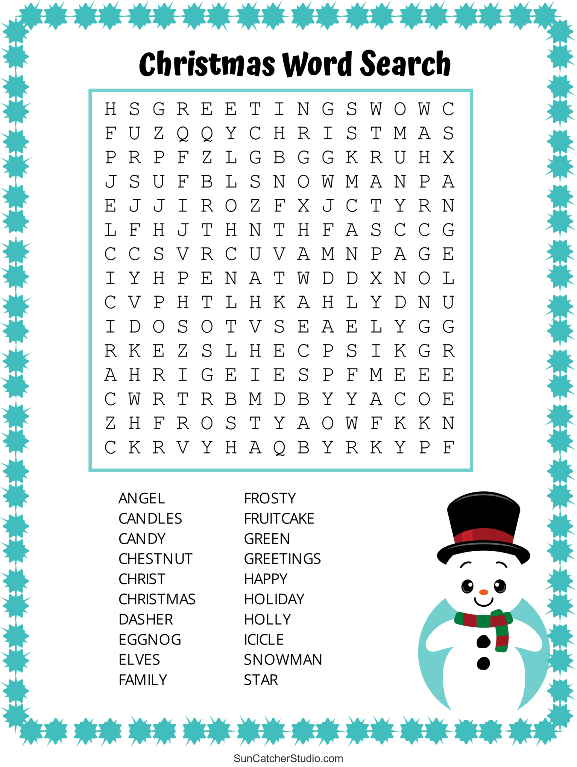 christmas word search free printable pdf puzzles free throughout christmas word searches and crossword puzzle scaled Christmas Word Search (Free Printable Pdf Puzzles) – Free throughout Christmas Word Searches and Crossword Puzzle