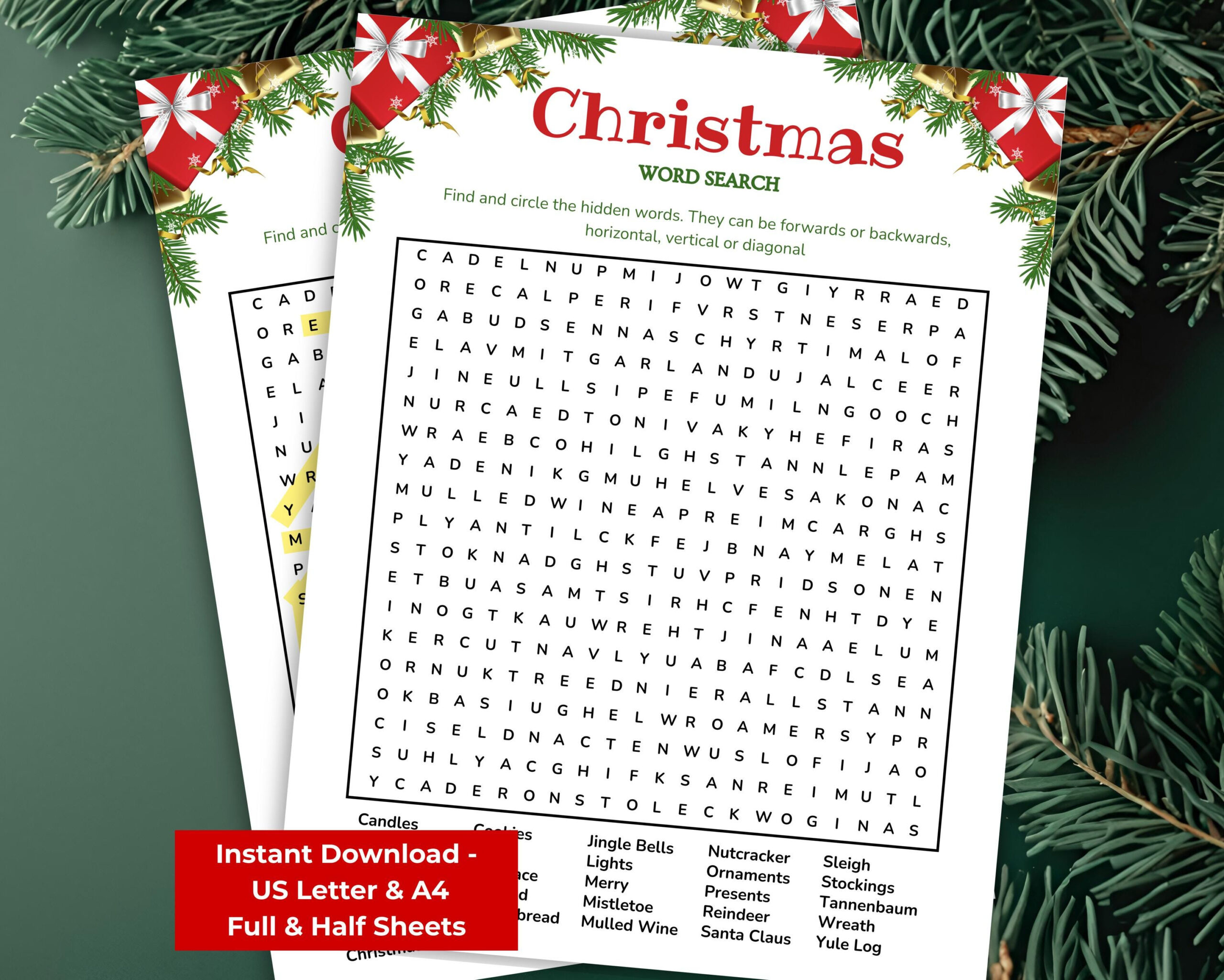 christmas word search printable for adults sip and solve word with christmas themed pub crawl crossword scaled Christmas Word Search Printable For Adults, Sip And Solve, Word with Christmas Themed Pub Crawl Crossword