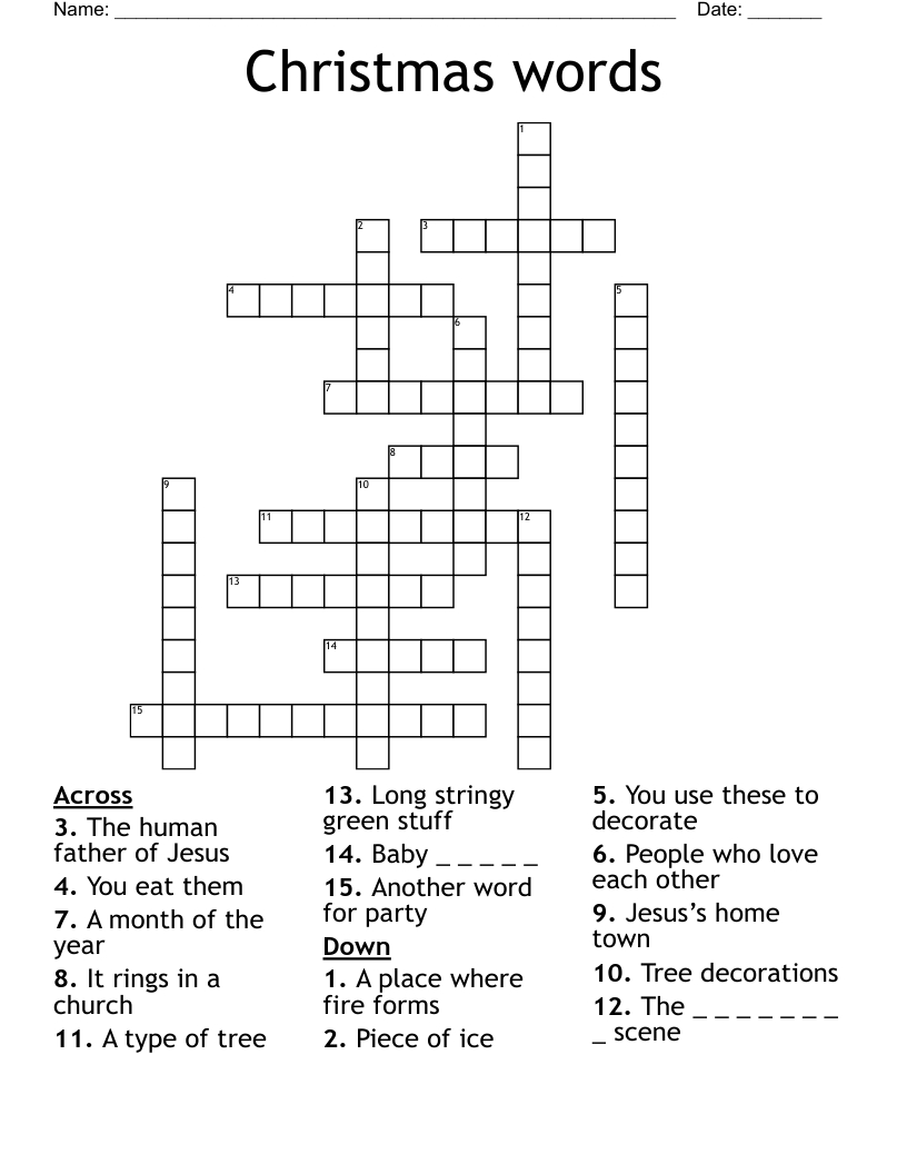 christmas words crossword wordmint with christmas words crossword puzzle Christmas Words Crossword - Wordmint with Christmas Words Crossword Puzzle