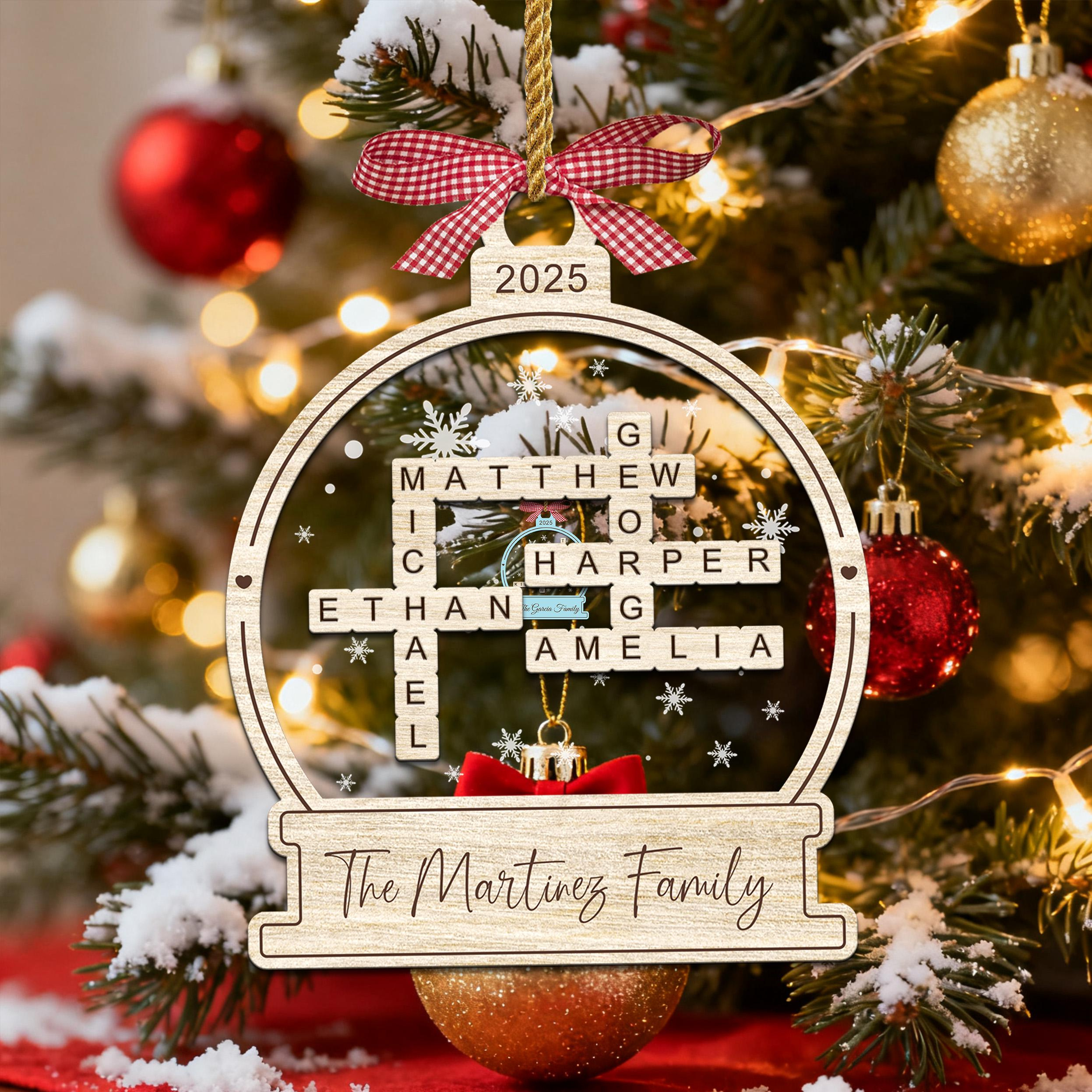 crossword ornament family etsy uk with sweet christmas tree decorations crossword Crossword Ornament Family - Etsy Uk with Sweet Christmas Tree Decorations Crossword