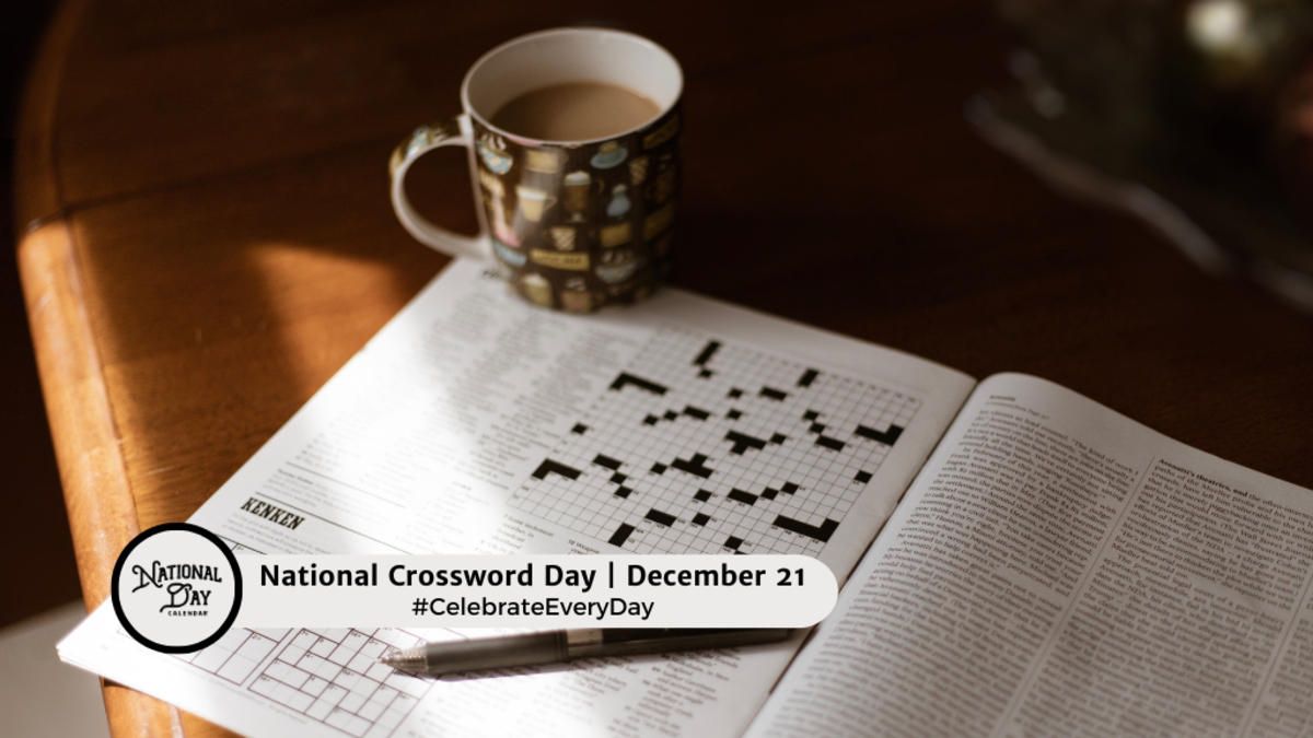 crossword puzzle day december 21 national day calendar intended for like christmas merchandise in october crossword Crossword Puzzle Day - December 21 - National Day Calendar intended for Like Christmas Merchandise in October Crossword