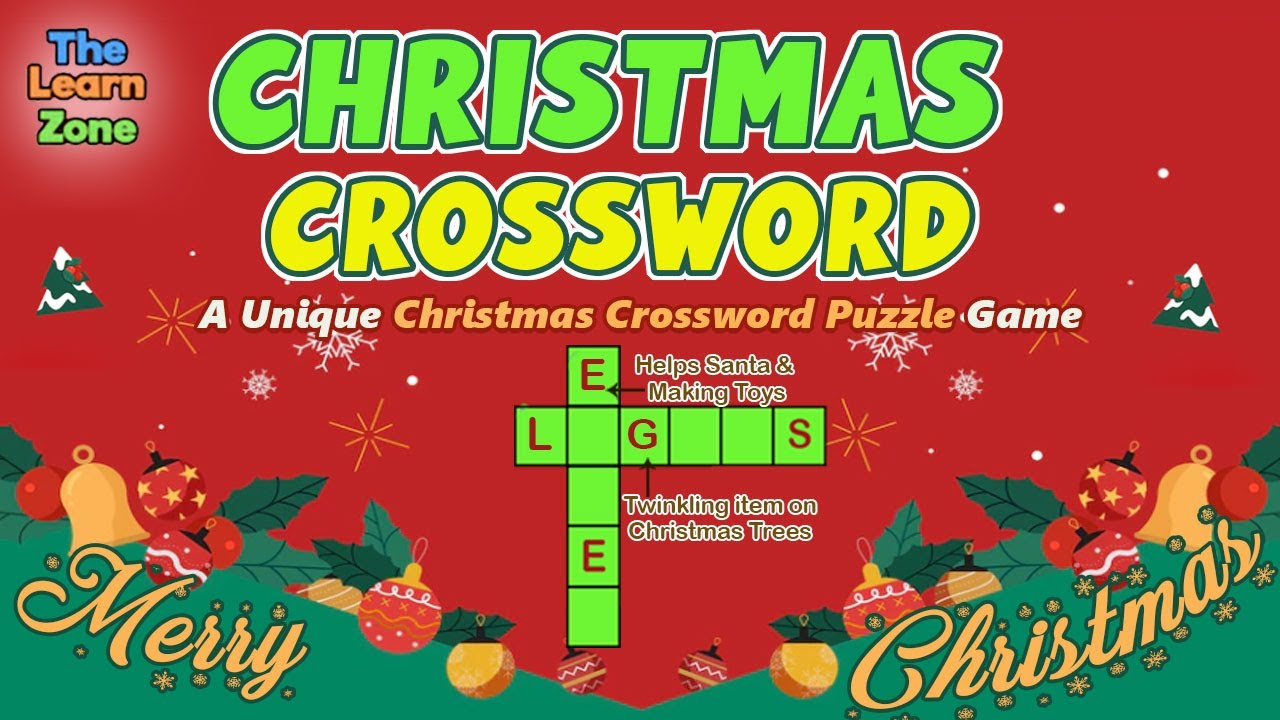 crossword puzzles with answers christmas guessing game word game for christmas inside the holiday zone merry christmas crossword puzzle Crossword Puzzles With Answers | Christmas Guessing Game | Word Game For Christmas inside The Holiday Zone Merry Christmas Crossword Puzzle