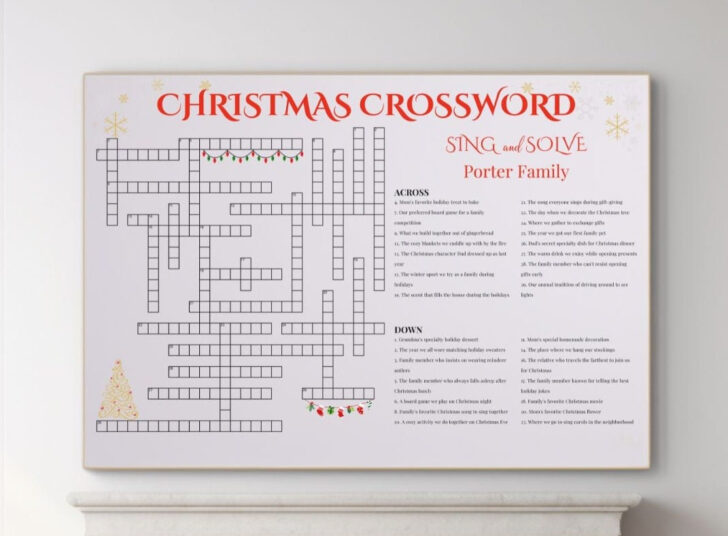Christmas Delivery Crossword Clue