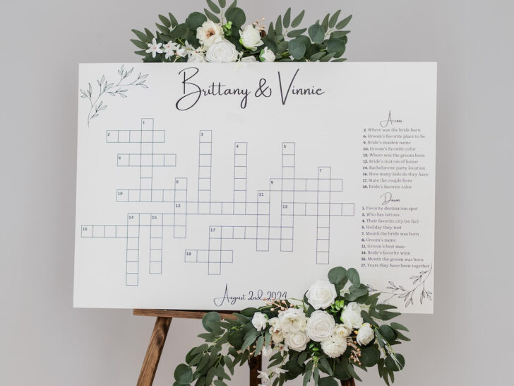 Christmas Stamp Pair Crossword