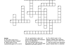 Desserts Crossword - Wordmint regarding Raspberry Jam Christmas Dessert Crossword Clue