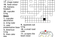 Desserts Crossword – Wordmint throughout Log Christmas Dessert Crossword Clue