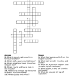 Desserts Crossword   Wordmint With Popular Christmas Time Dessert Crossword Clue