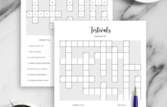 Download Printable Festivals Crossword Puzzle Pdf - Celebrate throughout Blank Log Christmas Dessert Crossword
