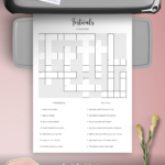 Download Printable Festivals Crossword Puzzle Pdf   Celebrate With Regard To Blank Log Christmas Dessert Crossword