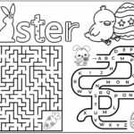 Easter Bunny Alphabet Maze & Path Activity Follow The Abcs & Find Regarding Follower Of Christmas Or Easter Crossword
