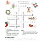 Easy Christmas Crossword A1 A…: English Esl Worksheets Pdf & Doc Regarding Christmas Words For Crossword