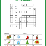 Easy Christmas Crossword Within Easy Christmas Crossword Puzzle Printable