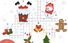 Easy Crossword Puzzle 'Christmas Day' Children Elementary Middle throughout Christmas Crossword Middle School