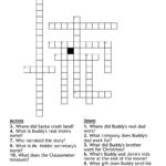 Elf Crossword   Wordmint With Regard To Christmas Elf Crossword Answers