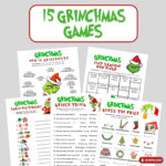 Enjoymyprintables   Etsy Throughout Christmas Carol Meanie Crossword Clue