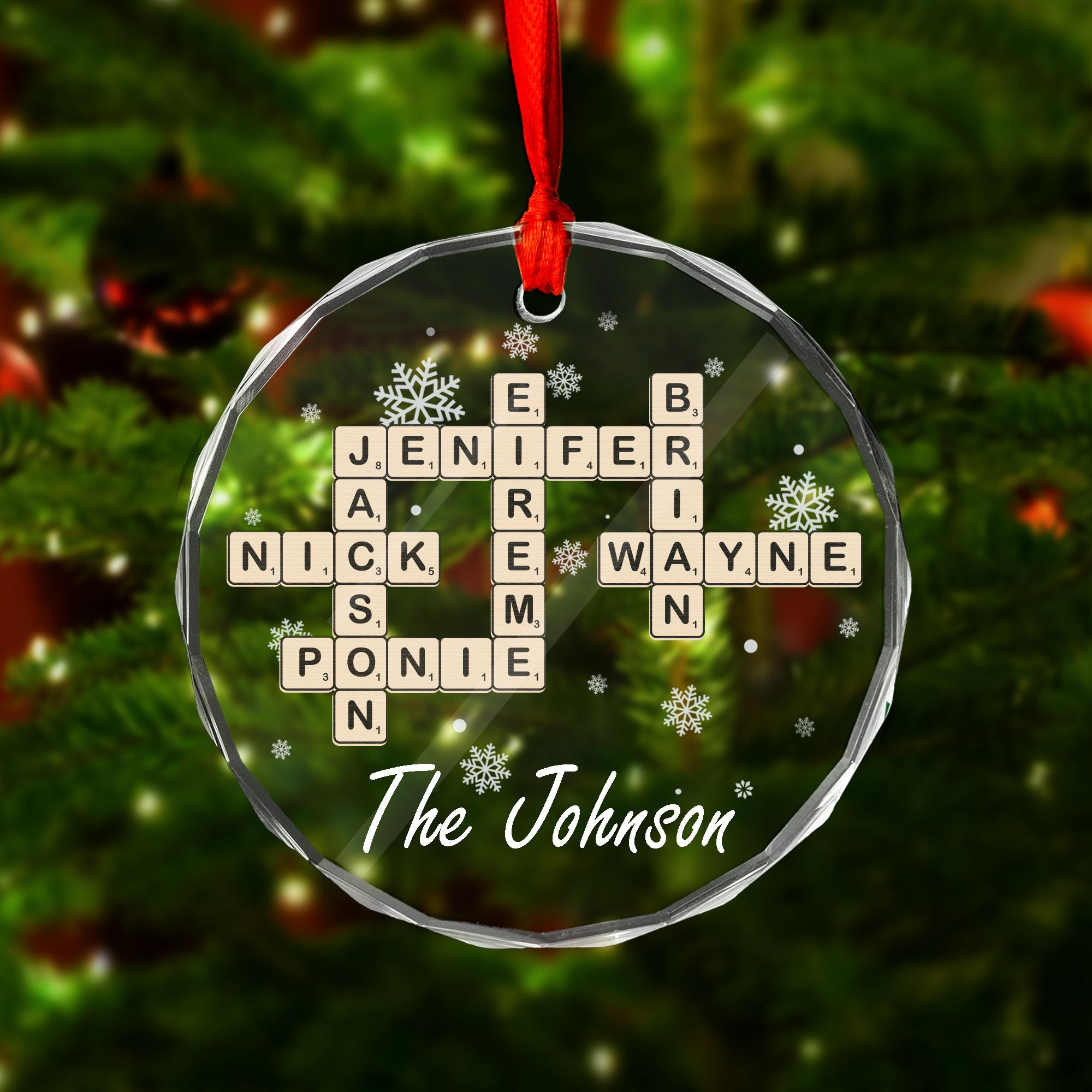 family crossword christmas ornament scrabble personalized within shapes of many christmas ornaments crossword clue Family Crossword Christmas Ornament, Scrabble Personalized within Shapes Of Many Christmas Ornaments Crossword Clue
