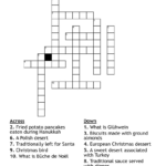 Festive Food Crossword   Wordmint Within Christmas Delicacy Crossword Clue
