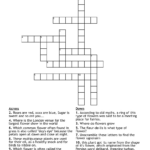 Flowers Crossword   Wordmint With Regard To Christmas Rose Crossword Clue