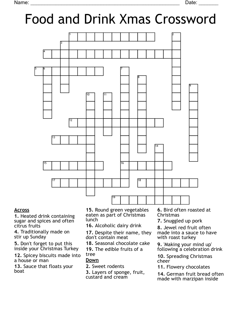 food and drink xmas crossword wordmint intended for christmas tree fruit crossword Food And Drink Xmas Crossword - Wordmint intended for Christmas Tree Fruit Crossword
