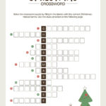 Free And Customizable Crossword Puzzle Templates | Canva For Christmas Crossword Puzzle For Adults Online