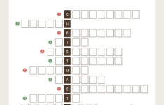 Free And Customizable Crossword Puzzle Templates | Canva within Christmas Online Crossword Puzzle