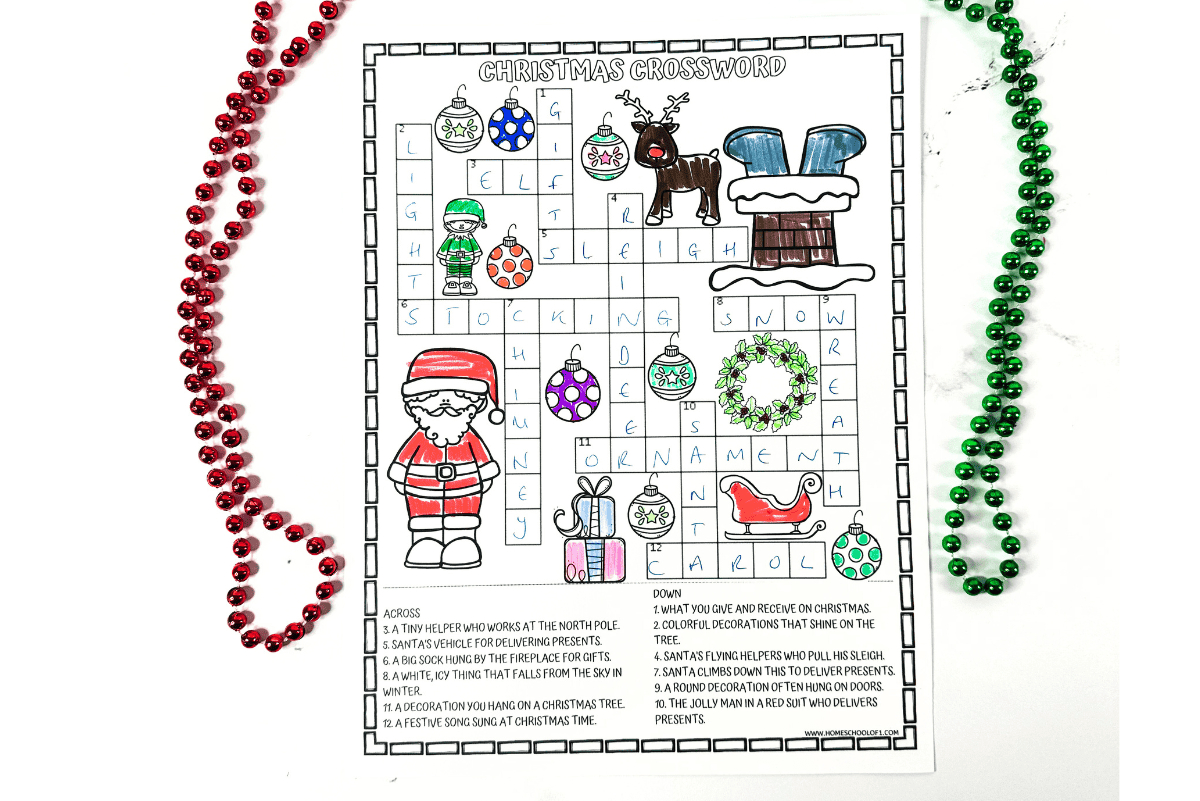 free christmas crossword printable for it falls on the eve of christmas eve crossword Free Christmas Crossword Printable for It Falls on the Eve of Christmas Eve Crossword