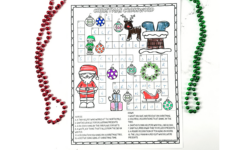 Free Christmas Crossword Printable pertaining to Christmas Decoration Crossword Clue